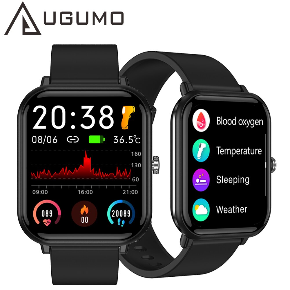 UGUMO Ʈ ġ  1.7 ġ ɹڼ SpO2    ƮϽ ƮĿ    smartwatch